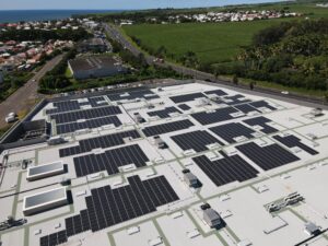 Centrale photovoltaïque en autoconsommation - E.Leclerc La Réserve à La Réunion 974